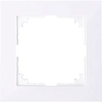 Рамка универсальная Schneider Electric Merten M-Pure 1-м. бриллиантовый-белый  картинка